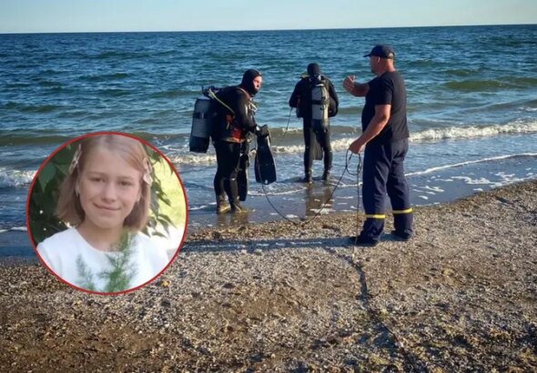 Рятувальники на березі моря в Одещині під час пошуків зниклої Софії
