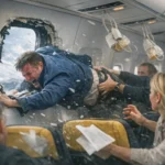 Пасажира Ryanair затягує з розбитого ілюмінатора, дружина тримає за ноги